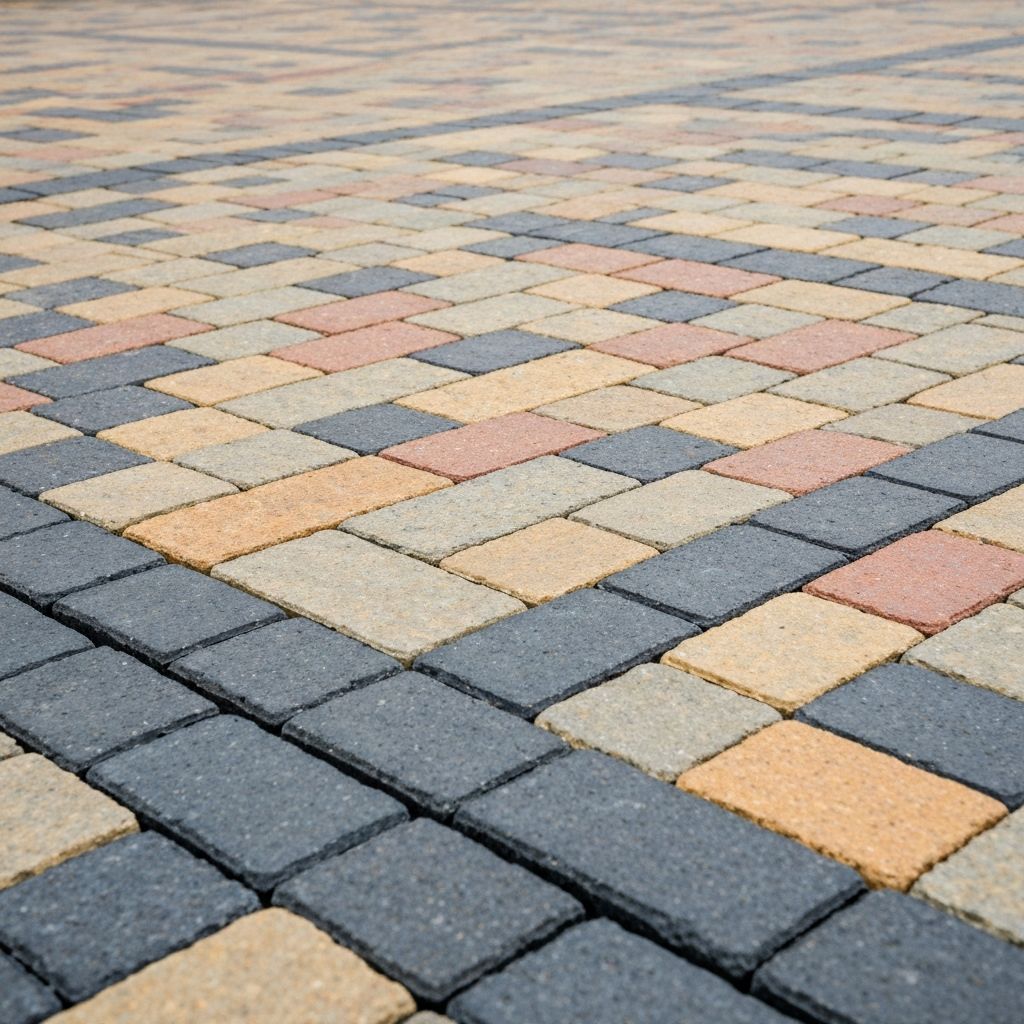 Block paving detail
