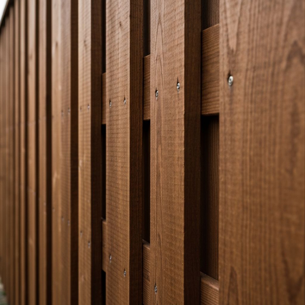 Fencing installation detail